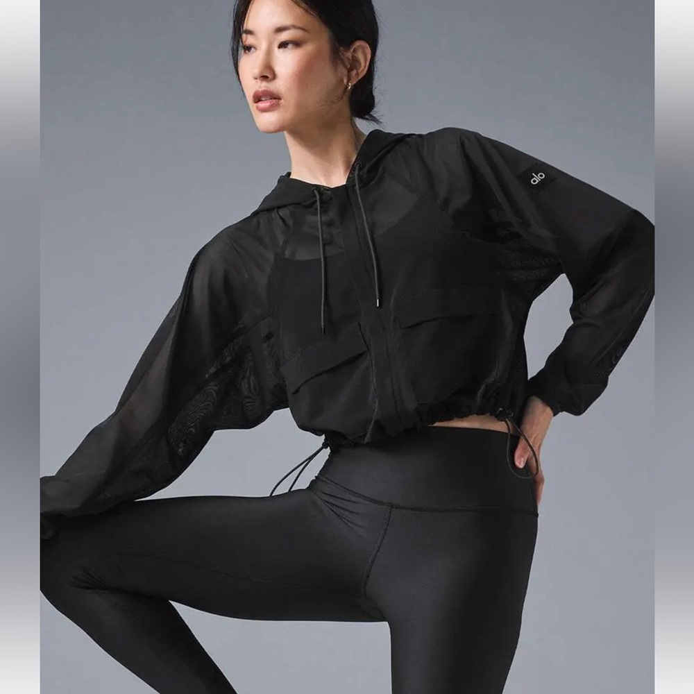Alo Mesh Sheer Bliss Jacket